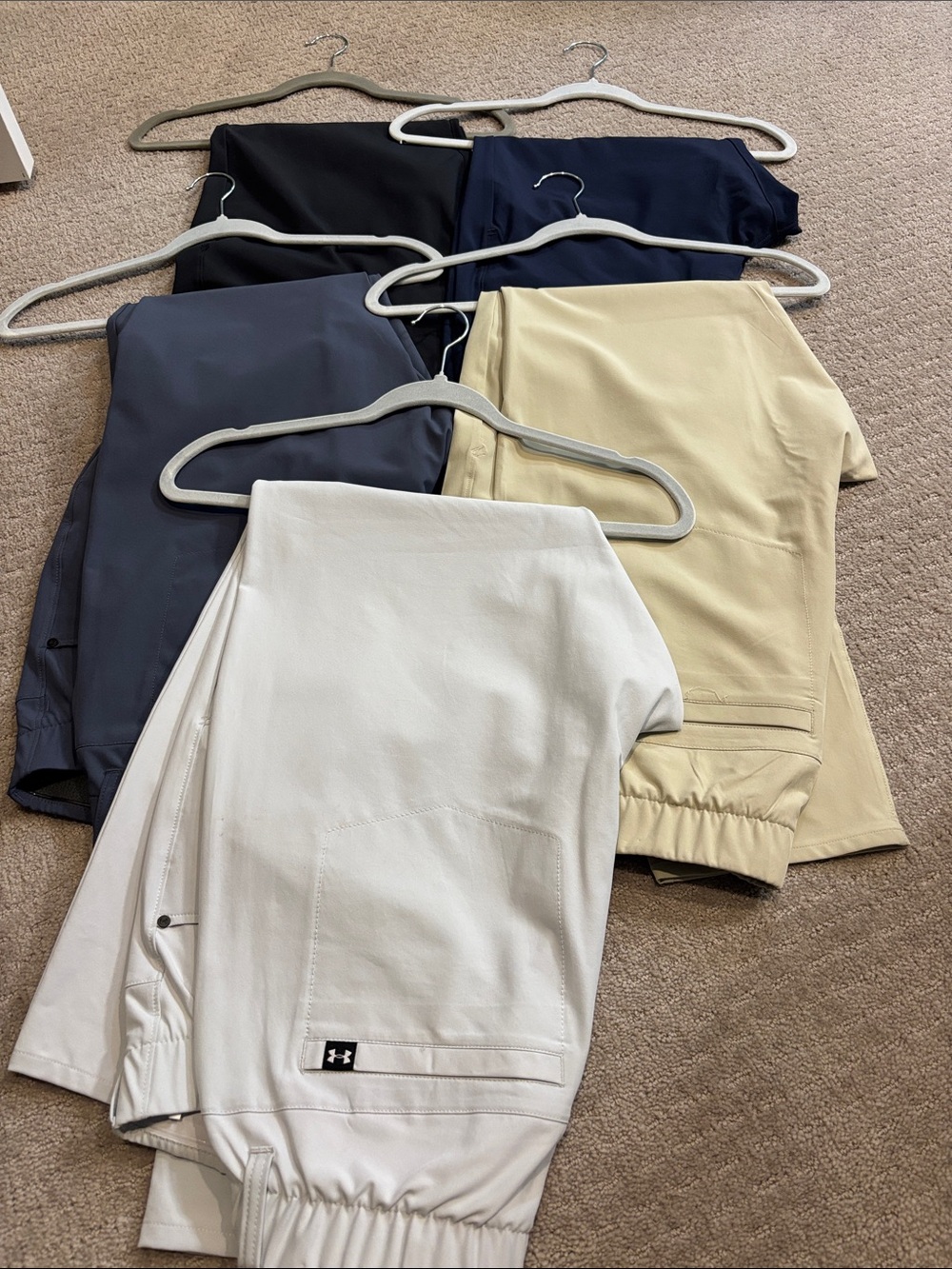 Under Armour Men’s White Athletic Shorts - Lightweight Performance